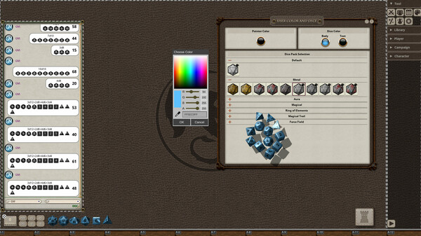 Fantasy Grounds - Metal Dice Pack