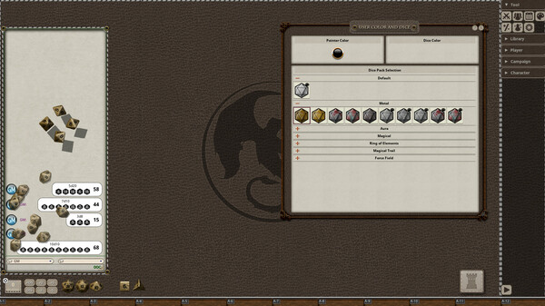 Fantasy Grounds - Metal Dice Pack