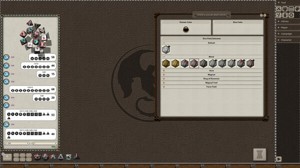 Fantasy Grounds - Metal Dice Pack