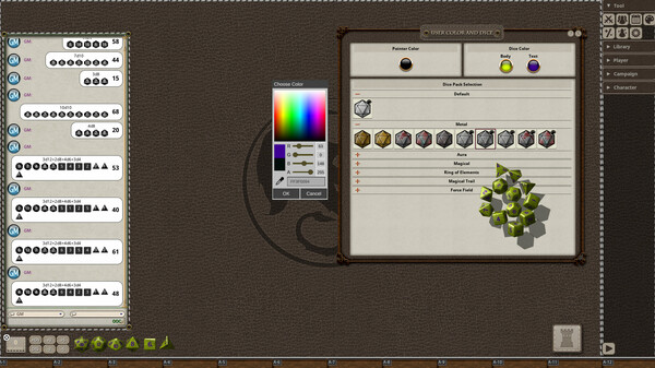 Fantasy Grounds - Metal Dice Pack