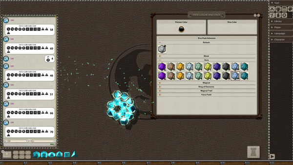 Fantasy Grounds - Aura Dice Pack