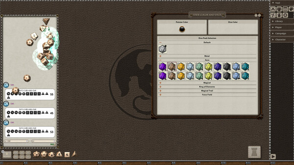 Fantasy Grounds - Aura Dice Pack