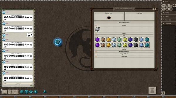 Fantasy Grounds - Aura Dice Pack