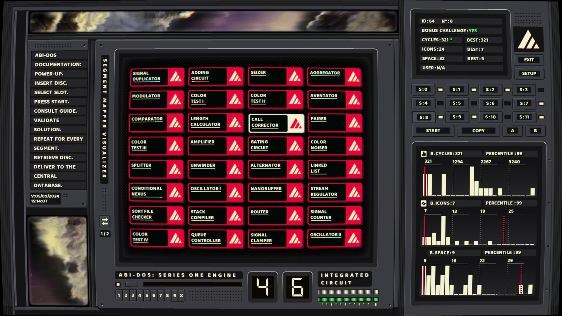 screenshot of ABI-DOS 4