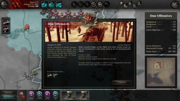 Screenshot z Unity of Command