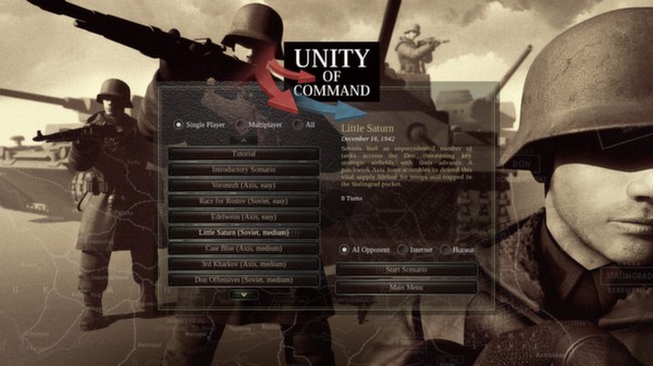 Screenshot z Unity of Command