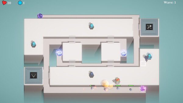 Screenshot z Porta-Tower