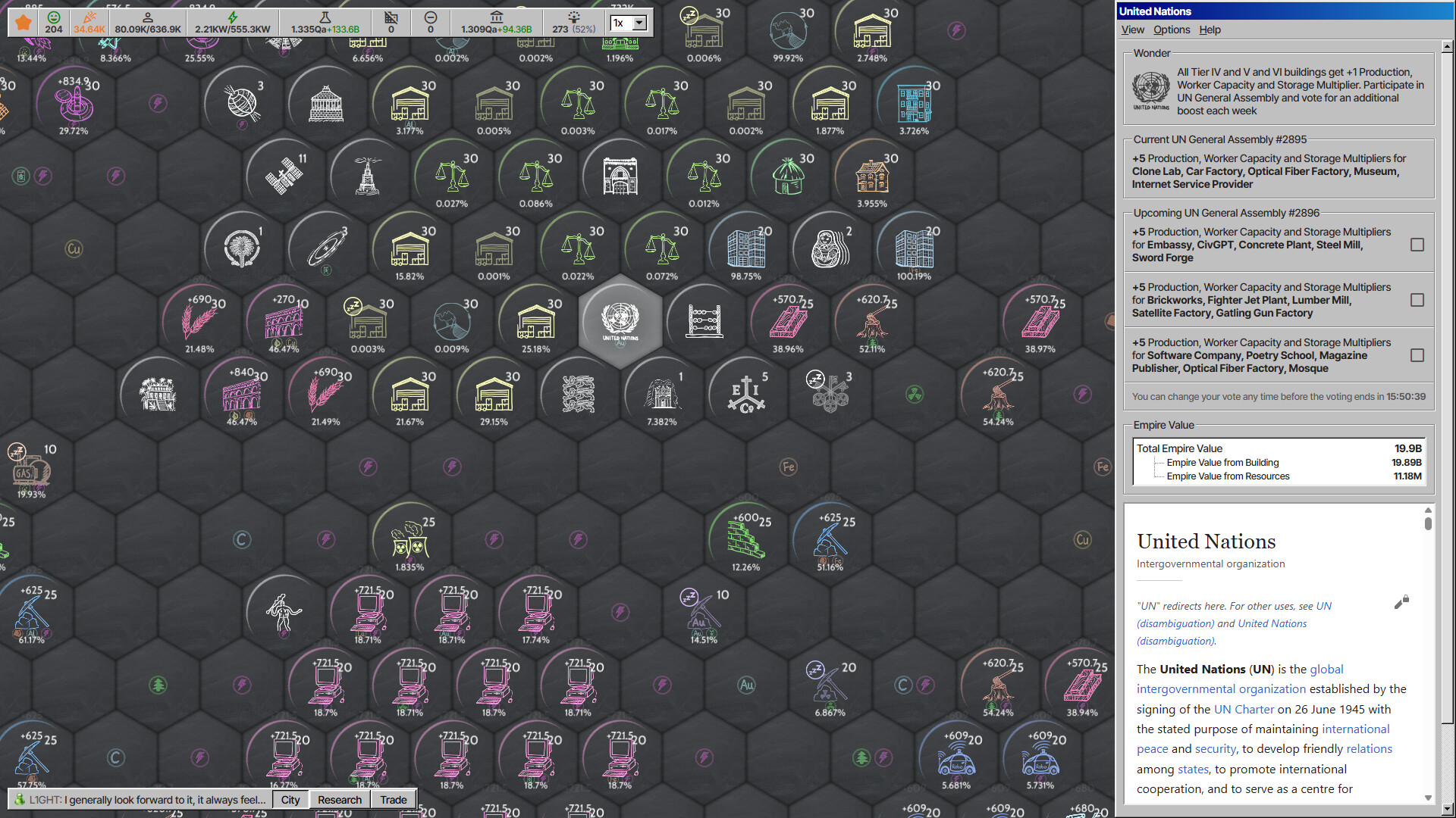 CivIdle screenshot