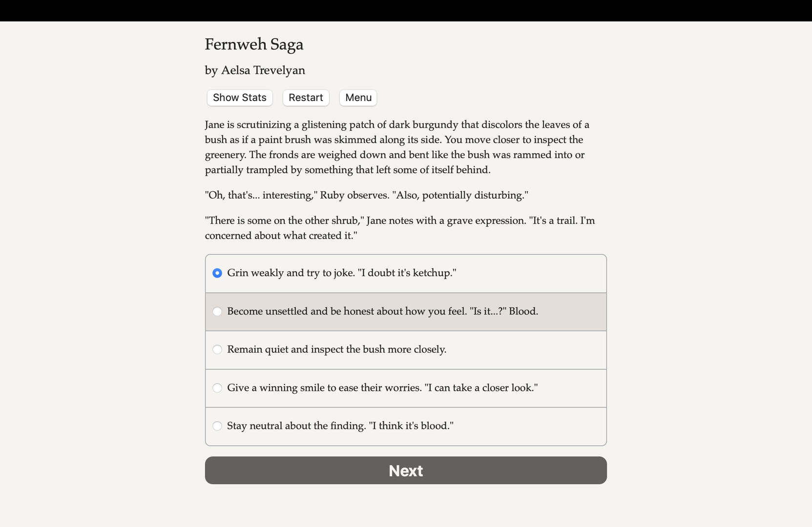 The Fernweh Saga: Book One screenshot #2