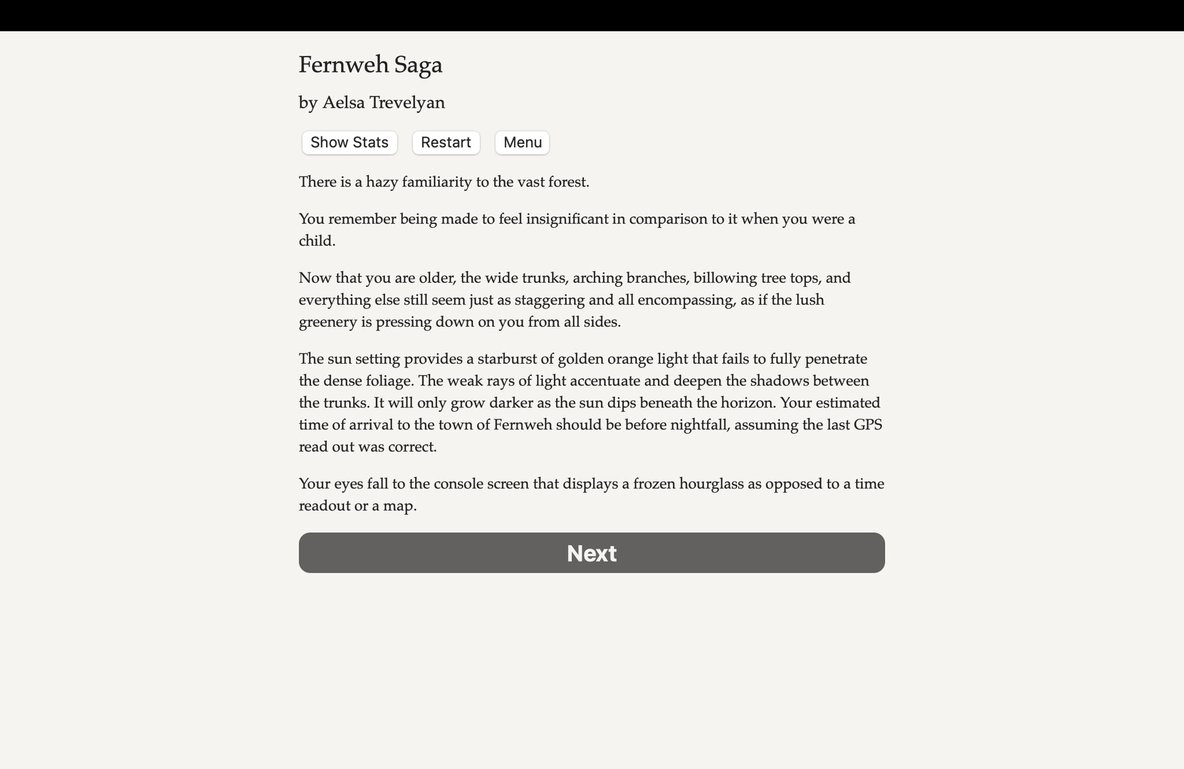 The Fernweh Saga: Book One screenshot #5