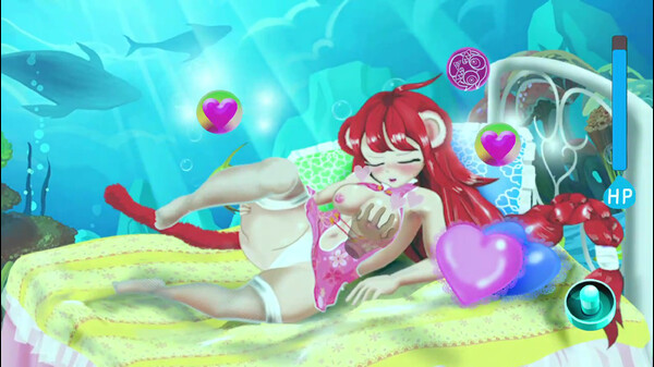 Screenshot z OSAWARI HOCKEY えんこちゃん