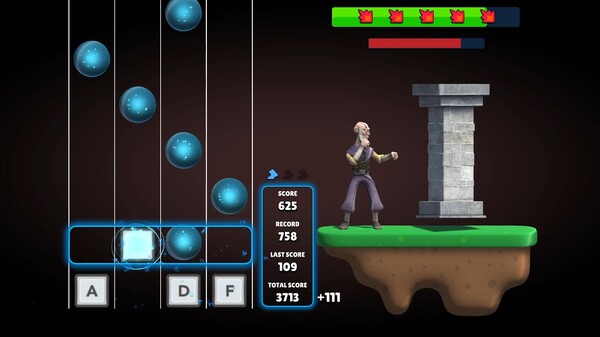 Screenshot z KICK MASTER