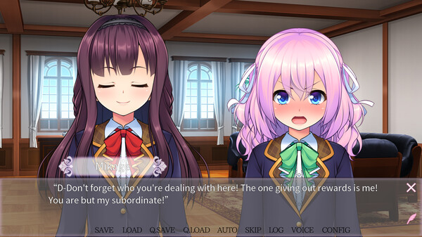 Screenshot z Trap Yuri Garden