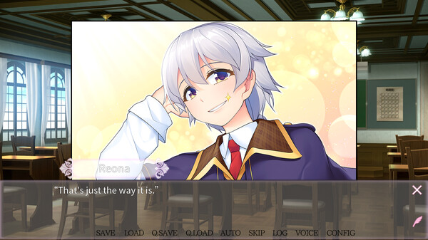 Screenshot z Trap Yuri Garden