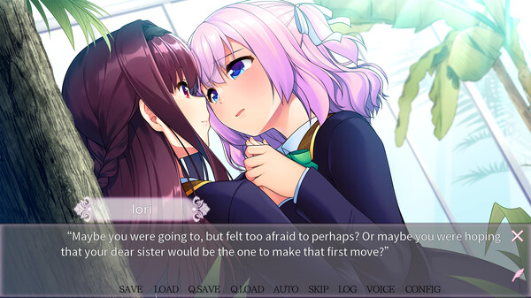 Screenshot z Trap Yuri Garden