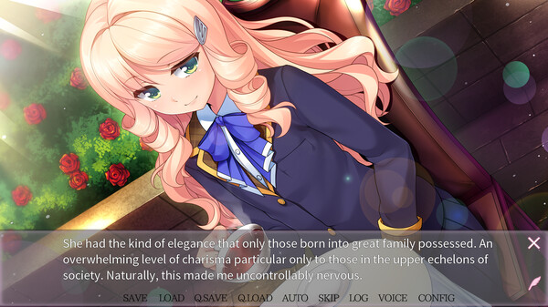 Screenshot z Trap Yuri Garden