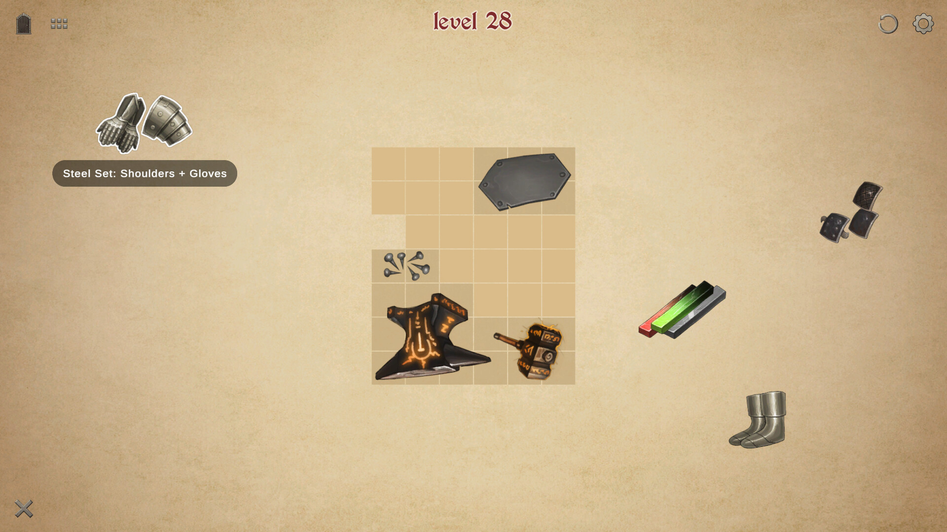 #6. Perfect Inventory - Organization Puzzle (Steam) Podle: theclasoft