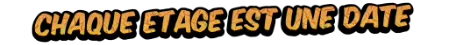 Chaque étage est une date