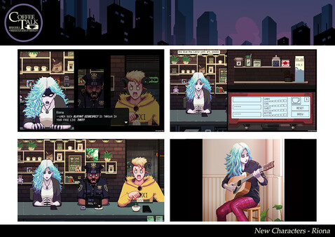 Screenshot z Coffee Talk Episode 2 - Artbook