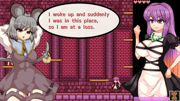 Screenshot z Hijiri in the Succubus Castle