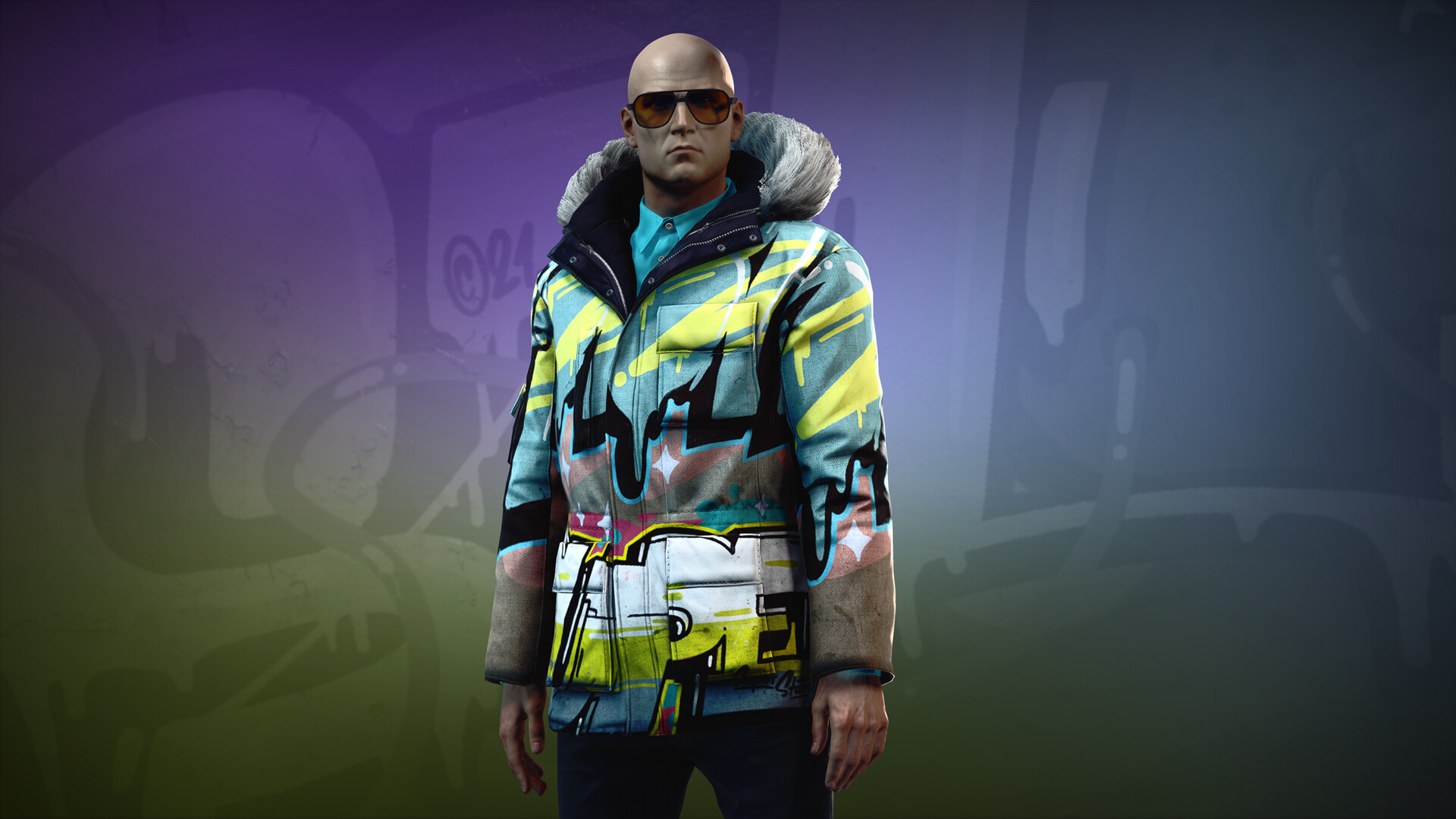 HITMAN WOA - Street Art Pack screenshot 1