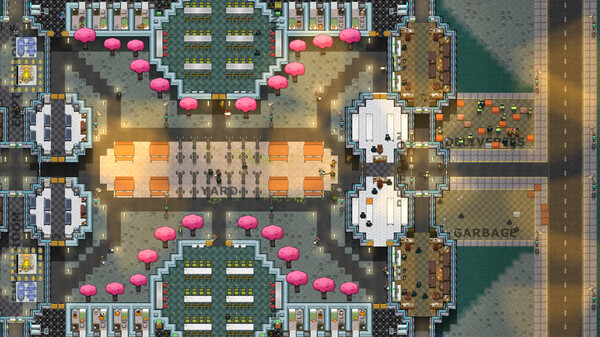 Screenshot z Prison Architect - Future Tech Pack