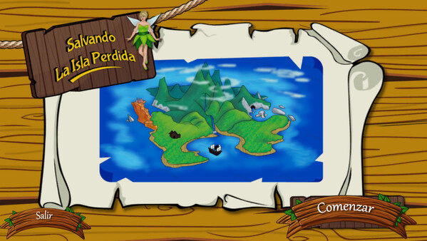 Screenshot z Salvando la Isla Prohibida