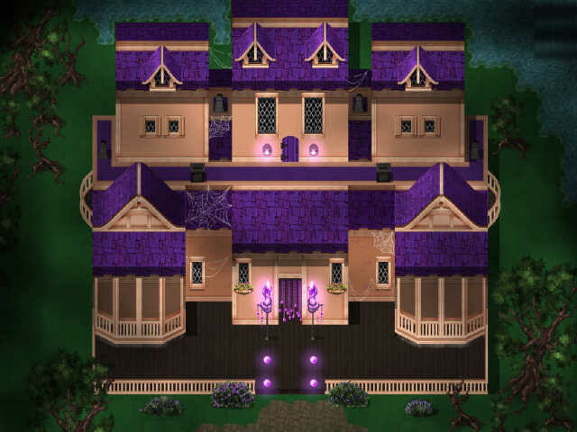 RPG Maker MZ - KR Witch’s House Tileset Featured Screenshot #1