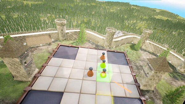 Screenshot z VR Solo Noble(Peg solitaire) Screenshot z VR Solo Noble(Peg solitaire)