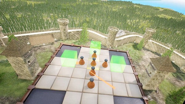 Screenshot z VR Solo Noble(Peg solitaire) Screenshot z VR Solo Noble(Peg solitaire)