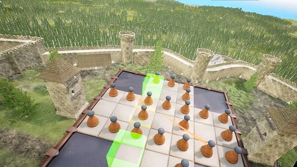 Screenshot z VR Solo Noble(Peg solitaire) Screenshot z VR Solo Noble(Peg solitaire)