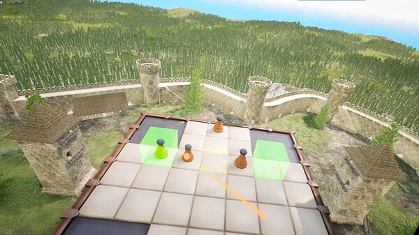 Screenshot z VR Solo Noble(Peg solitaire) Screenshot z VR Solo Noble(Peg solitaire)