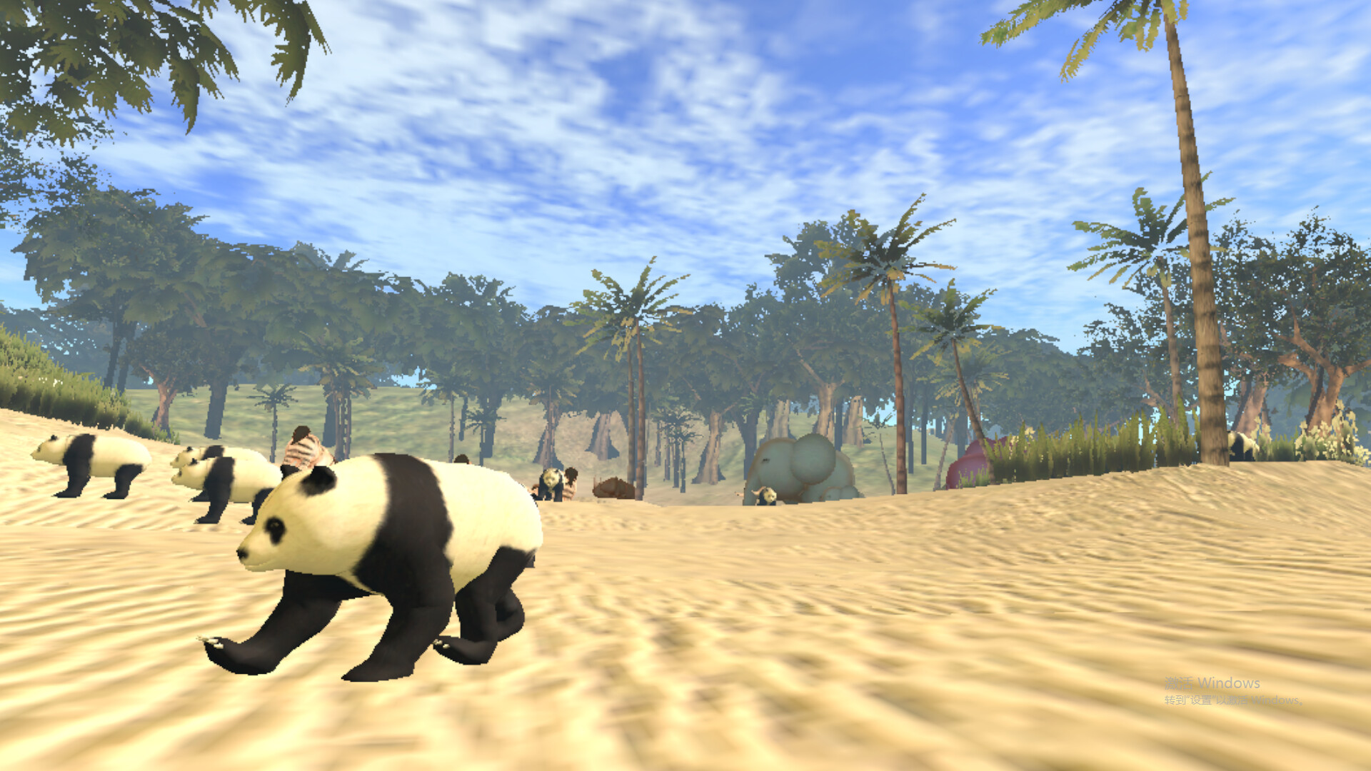 #2. VR World of Pandas (Steam) Podle: Rocky Studio