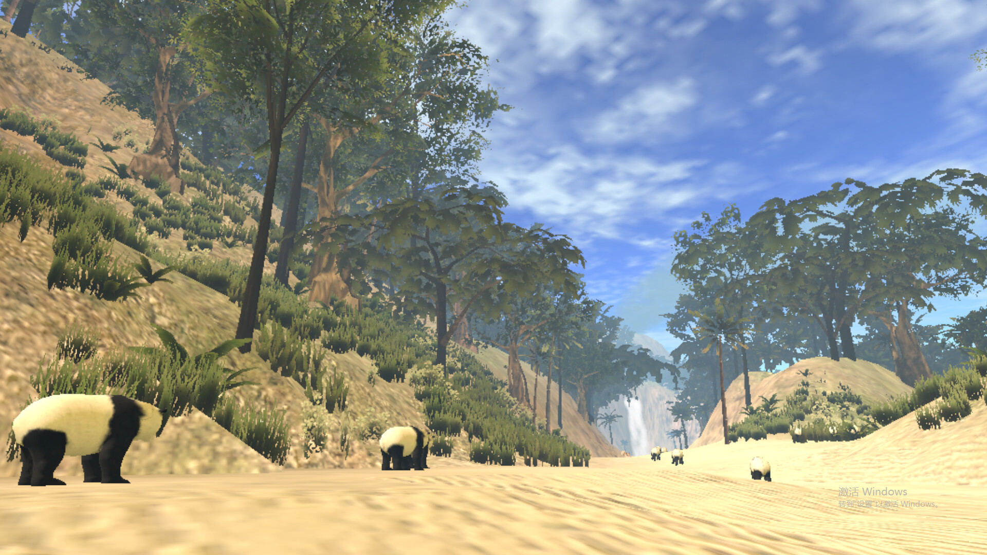 #3. VR World of Pandas (Steam) Podle: Rocky Studio