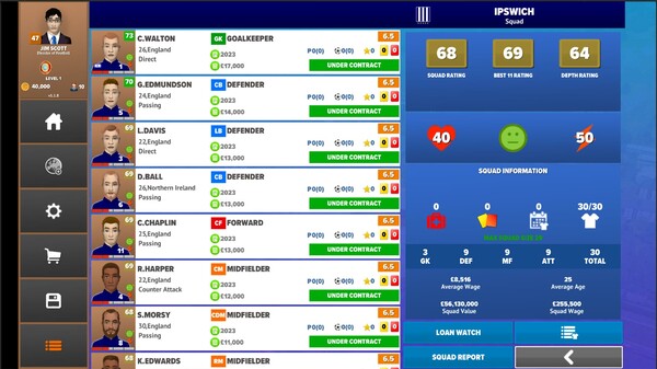 Football Club Management 2023
