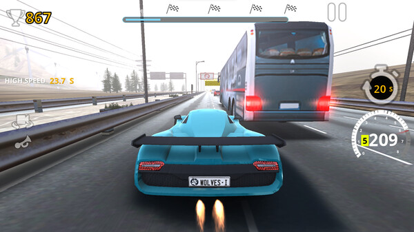 Screenshot z Traffic Tour