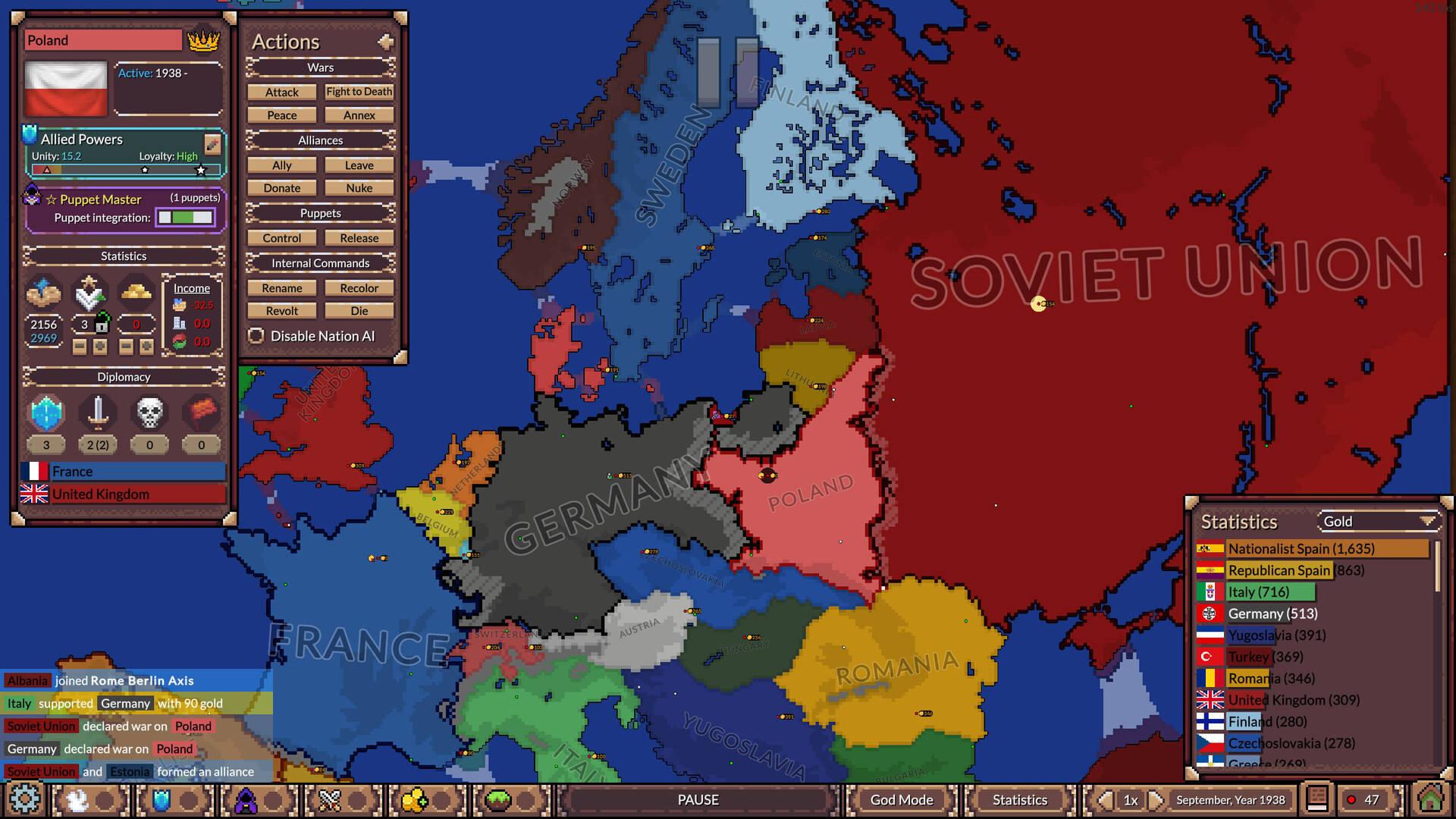 Ages of Conflict: World War Simulator screenshot #1