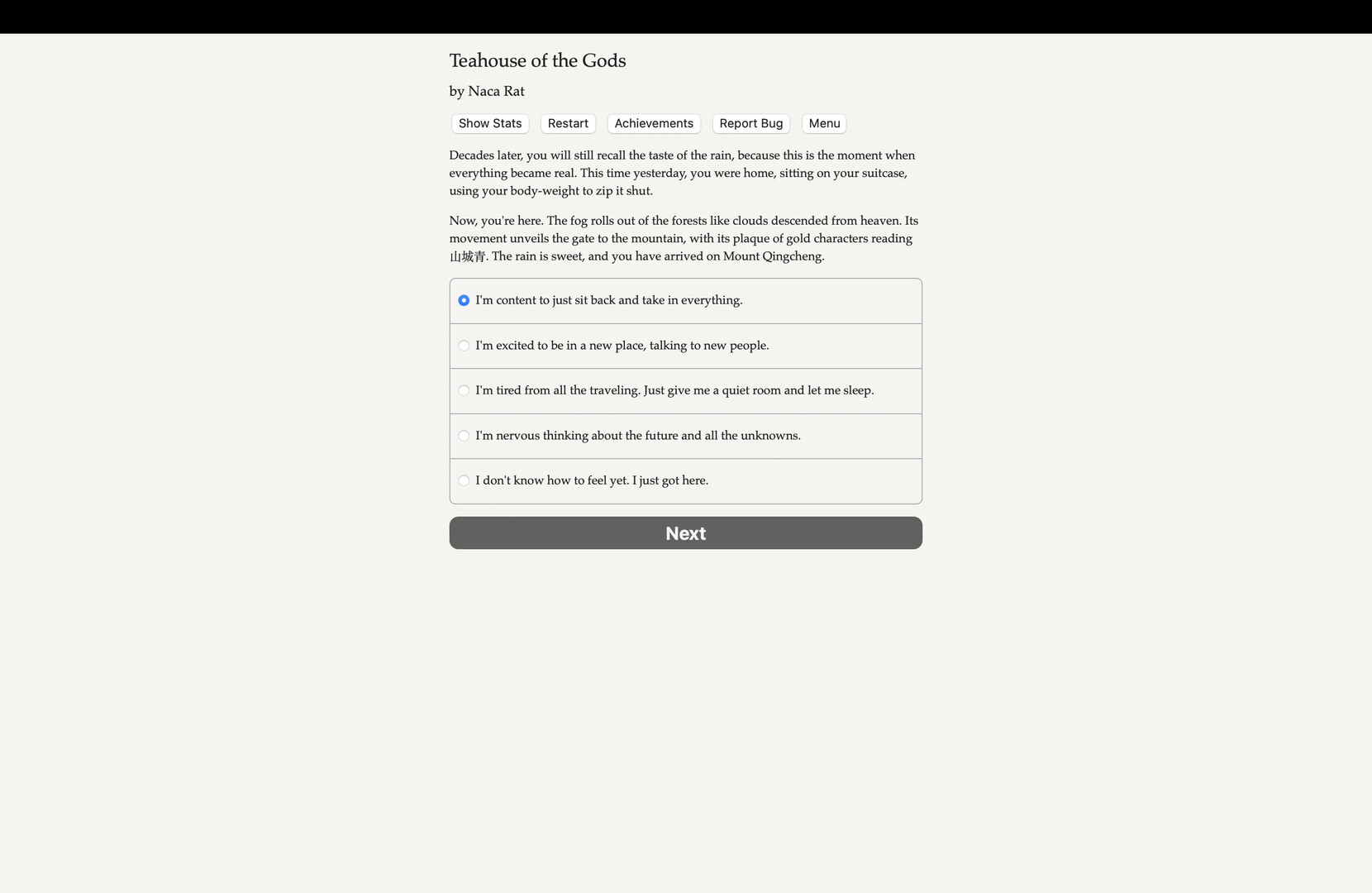 Teahouse of the Gods Featured Screenshot #1