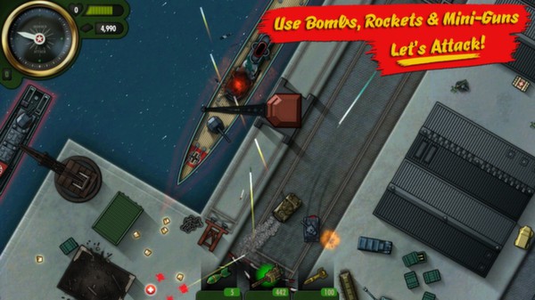 Screenshot z iBomber Attack