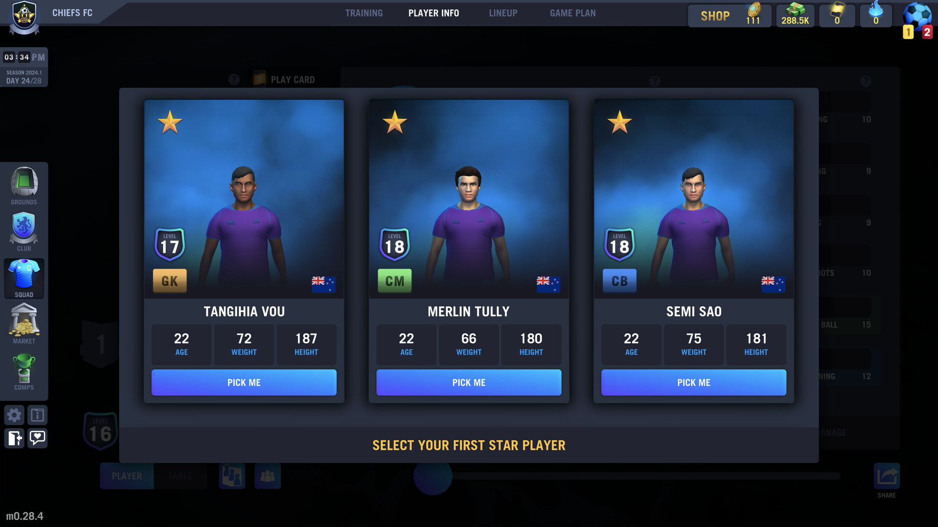 Blackout Football Manager screenshot #11