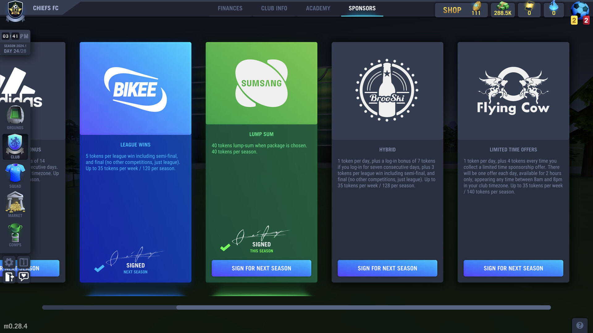 Blackout Football Manager screenshot #10