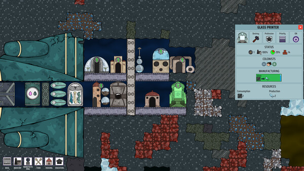 Screenshot z ExoColony: Planet Survival