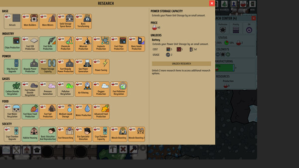Screenshot z ExoColony: Planet Survival