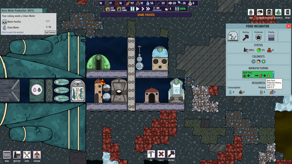 Screenshot z ExoColony: Planet Survival