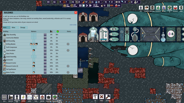 Screenshot z ExoColony: Planet Survival
