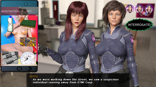 Screenshot z TIME FOR YOU - CHAPTER 03 - COPS, ROBBERS, AND MY STOLEN HEART