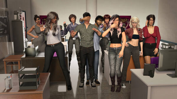 Screenshot z TIME FOR YOU - CHAPTER 03 - COPS, ROBBERS, AND MY STOLEN HEART