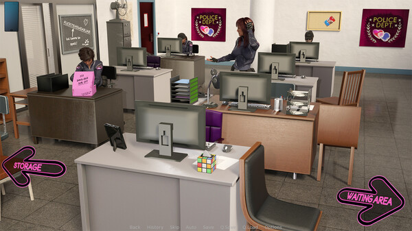 Screenshot z TIME FOR YOU - CHAPTER 03 - COPS, ROBBERS, AND MY STOLEN HEART