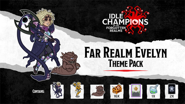 Idle Champions - Far Realm Evelyn Theme Pack