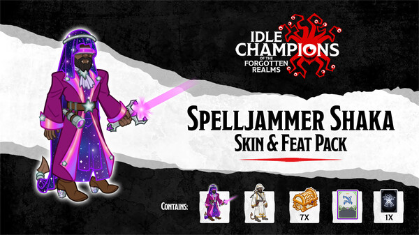 Idle Champions - Spelljammer Shaka Skin & Feat Pack